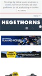 Mobile Screenshot of hegethorns.se